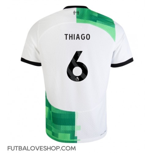 Dres Liverpool Thiago Alcantara #6 Preč 2023-24 Krátky Rukáv